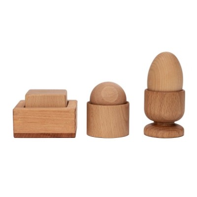 MONTESSORI SET, EGG BALL AND CUP